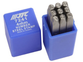 Клейма цифровые 4мм (HRC 60+-2град. DIN 1451) JTC JTC-7241