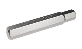 Бита HEX H12х75мм 10мм 6-ти гранная удлиненная S2 JTC JTC-1357512